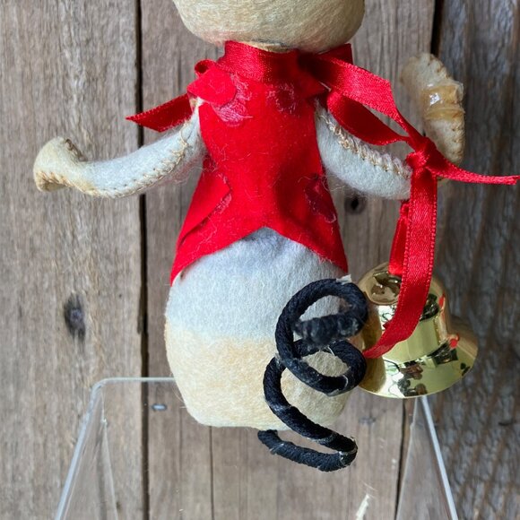 Annalee Brown and Gray Christmas Mouse Set - Picture 6 of 12